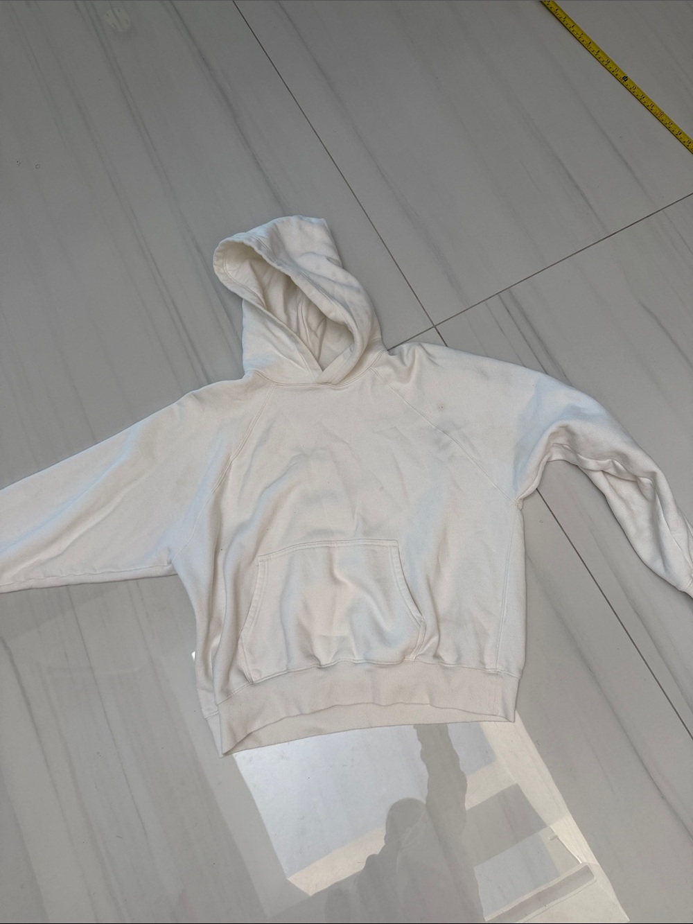 TNA Cozy Pullover Hoodie in Off-White